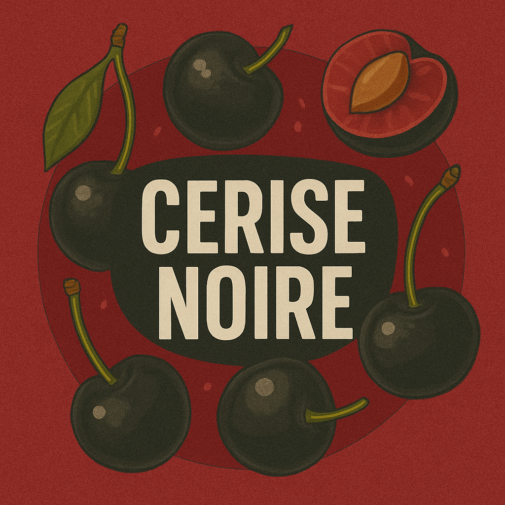 Savon solide cerise noire