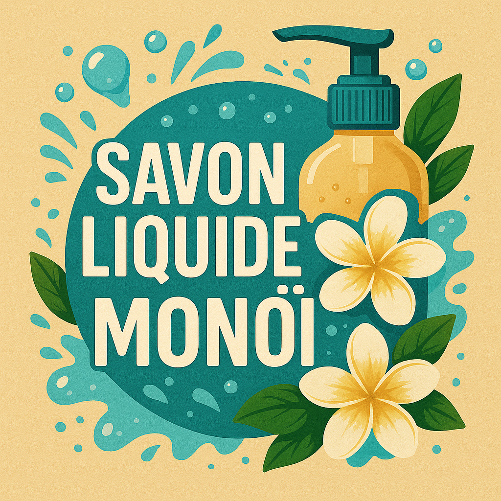 Savon liquide monoï 300ml