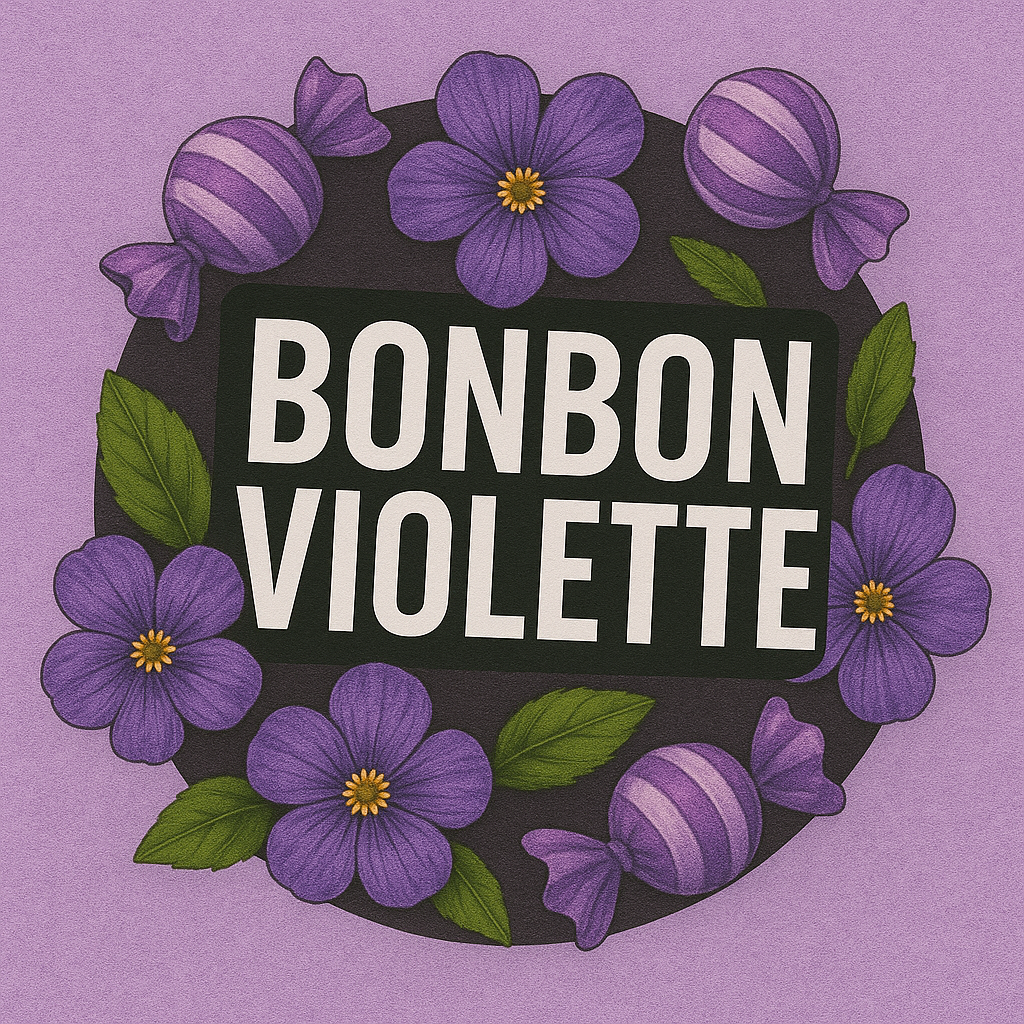 Savon solide bonbon violette
