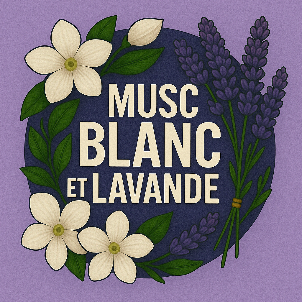 Savon solide musc blanc et lavande